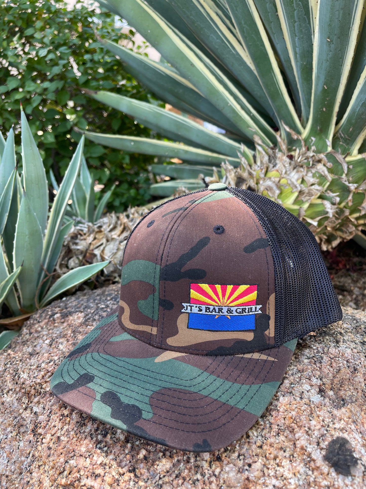 Camo State Snapback