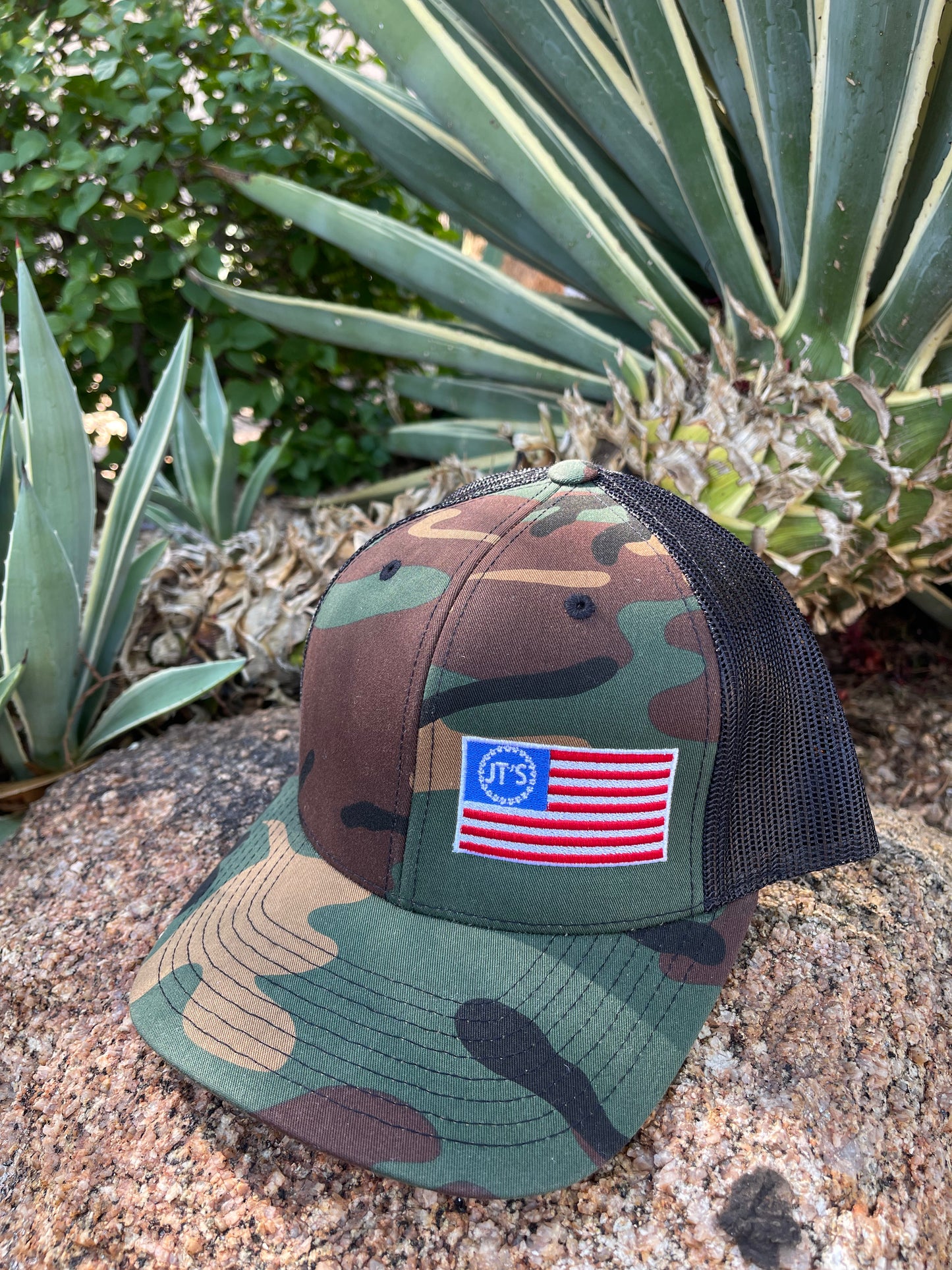 Camo Patriot Snapback